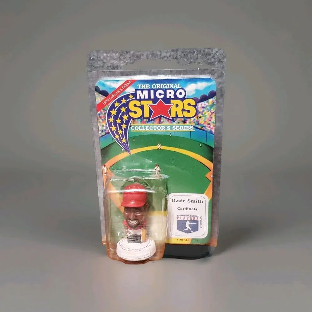 Ozzie Smith The Original Micro Stars 1995 Collector's Series 90s VTG Baseball